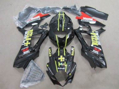 Shop 2007-2008 Suzuki GSXR 1000 Motorcycle Fairings - Glossy Black Yellow Red Rizla Canada
