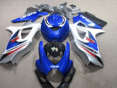 Shop 2007-2008 Suzuki GSXR 1000 Motorcycle Fairing - White Blue Black Red Canada