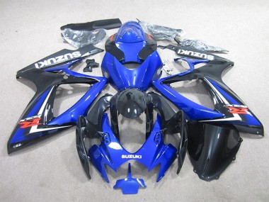Shop 2006-2007 Suzuki GSXR 600 Motorcycle Fairing - Blue White Glossy Black Red Canada
