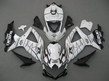 Shop 2008-2010 Suzuki GSXR 750 Motorcycle Fairings - White Black Corona Extra Alstare Canada