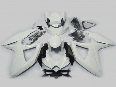 Shop 2008-2010 Suzuki GSXR 750 Motorcycle Fairings - Pearl White Canada
