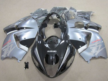 Shop 1996-2007 Suzuki GSXR 1300 Hayabusa Motorcycle Fairings - Matte Black Silver Canada