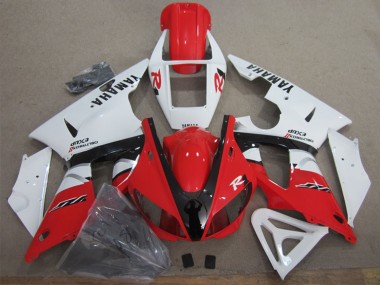 Shop 1998-1999 Yamaha YZF R1 Motorcycle Fairing - White Red Black Canada