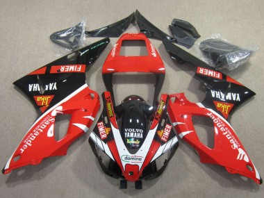 Shop 1998-1999 Yamaha YZF R1 Motorcycle Fairings - Red White Black Santander Canada