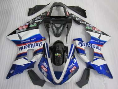 Shop 2000-2001 Yamaha YZF R1 Motorcycle Fairings - White Blue Black Red Fimer Sterilgarda Canada