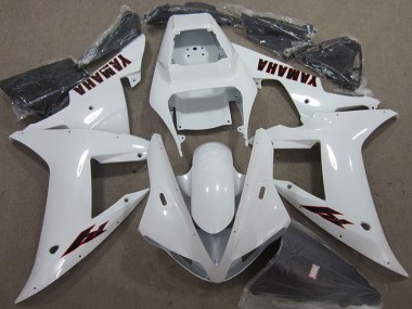 Shop 2002-2003 Yamaha YZF R1 Motorcycle Fairings - White Canada