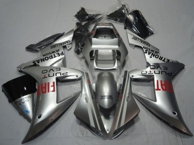 Shop 2002-2003 Yamaha YZF R1 Motorcycle Fairings - Silver Red Fiat Canada