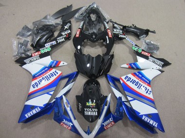 Shop 2007-2008 Yamaha YZF R1 Motorcycle Fairings - White Blue Black Volvo Fimer Sterilgarda Canada