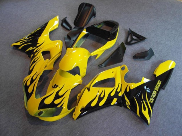 1998-1999 Yellow Flame R1 Fairings 1998-1999 Yellow Flame R1 Fairings