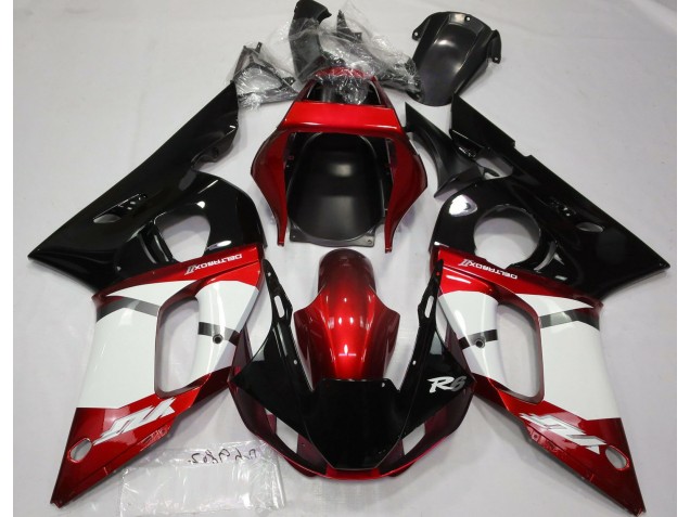 1998-2002 Metallic Red R6 Fairings