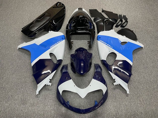 1998-2003 Gloss White and Blue TL1000R Fairings 1998-2003 Gloss White and Blue TL1000R Fairings