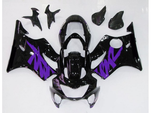 1999-2000 Gloss Black & Purple CBR600 F4 Fairings 1999-2000 Gloss Black & Purple CBR600 F4 Fairings