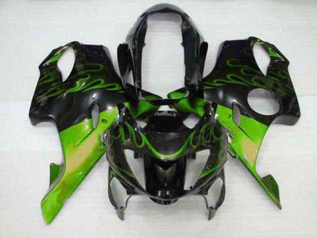 1999-2000 Green Flame CBR600 F4 Fairings 1999-2000 Green Flame CBR600 F4 Fairings
