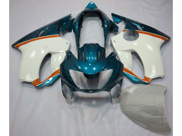 1999-2000 Light Blue and Orange CBR600 F4 Fairings 1999-2000 Light Blue and Orange CBR600 F4 Fairings