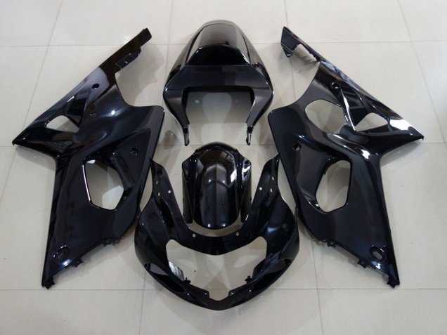 2000-2002 Gloss Black GSXR 1000 Fairings 2000-2002 Gloss Black GSXR 1000 Fairings