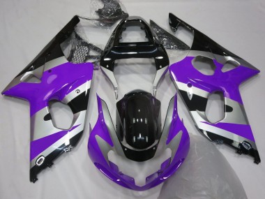 2000-2002 Purple Silver OEM Style GSXR 1000 Fairings