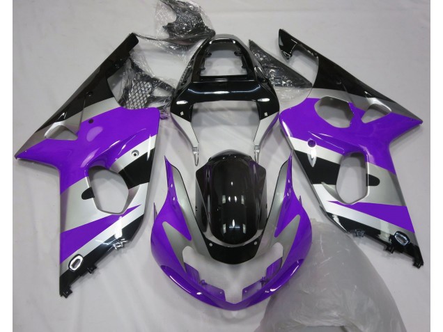 2000-2002 Purple Silver OEM Style GSXR 1000 Fairings 2000-2002 Purple Silver OEM Style GSXR 1000 Fairings