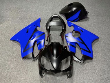 2001-2003 Matte Black and Blue CBR600 F4i Fairings