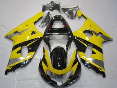 2001-2003 Yellow OEM Style GSXR 600-750 Fairings