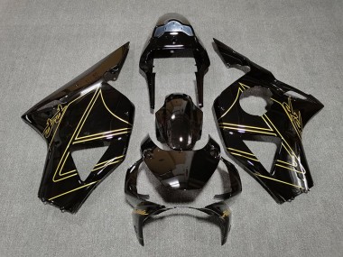 2002-2003 Gloss Black & Gold CBR954RR Fairings
