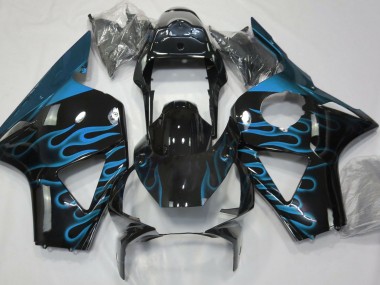 2002-2003 Light Blue Flame CBR954RR Fairings