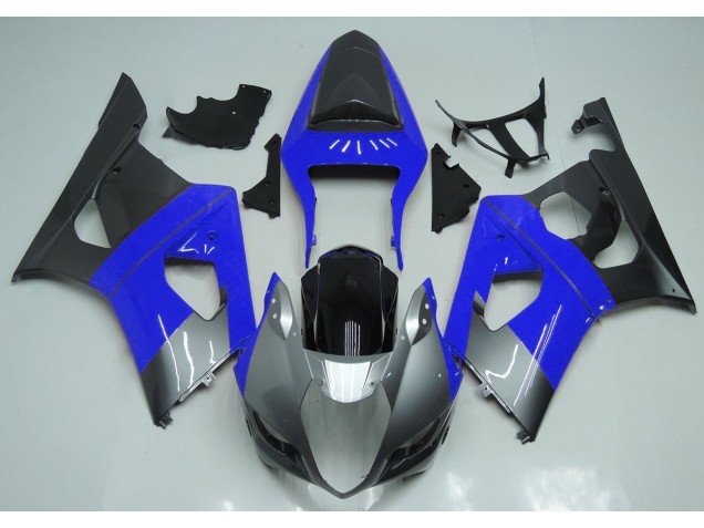 2003-2004 Blue Silver and Black GSXR 1000 Fairings