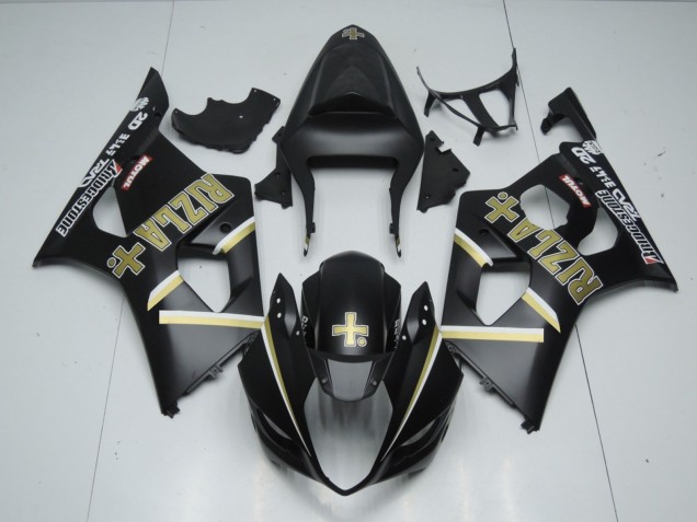 2003-2004 Matte Black Rizla & GSXR 1000 Fairings
