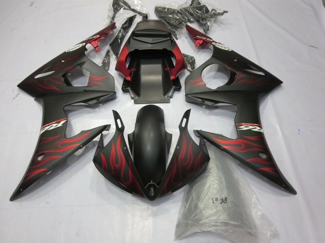 2003-2004 Matte red Flame R6 Fairings 2003-2004 Matte red Flame R6 Fairings