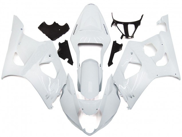 2003-2004 Plain Gloss White Style GSXR 1000 Fairings 2003-2004 Plain Gloss White Style GSXR 1000 Fairings