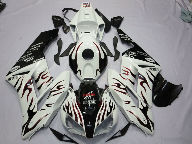 2004-2005 Black and Red Flame CBR1000RR Fairings 2004-2005 Black and Red Flame CBR1000RR Fairings