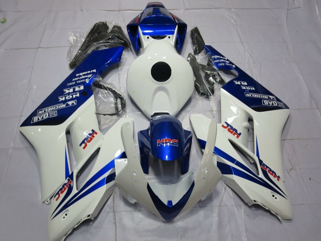 2004-2005 Blue White HRC CBR1000RR Fairings 2004-2005 Blue White HRC CBR1000RR Fairings