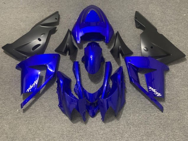 2004-2005 Gloss Blue and Black ZX10R Fairings 2004-2005 Gloss Blue and Black ZX10R Fairings