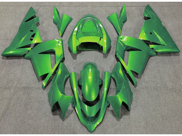 2004-2005 Gloss Green ZX10R Fairings 2004-2005 Gloss Green ZX10R Fairings