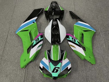 2004-2005 Green 6 CBR1000RR Fairings