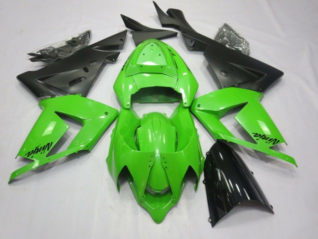 2004-2005 Total Green ZX10R Fairings 2004-2005 Total Green ZX10R Fairings