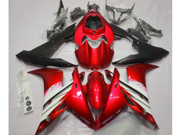 2004-2006 Bright Red & White R1 Fairings 2004-2006 Bright Red & White R1 Fairings