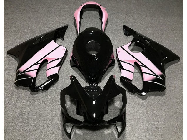 2004-2007 Custom Pink and Black CBR600 F4i Fairings 2004-2007 Custom Pink and Black CBR600 F4i Fairings