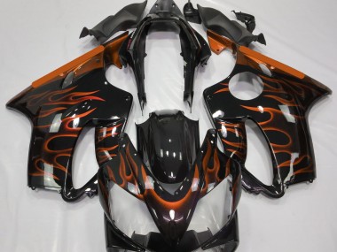 2004-2007 Orange Flame CBR600 F4i Fairings