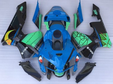 2005-2006 Blue Shark & Green CBR600RR Fairings