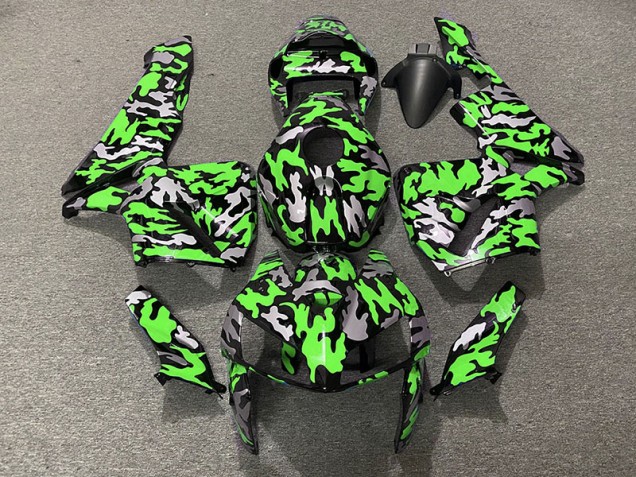 2005-2006 Camo & GREEN CBR600RR Fairings 2005-2006 Camo & GREEN CBR600RR Fairings