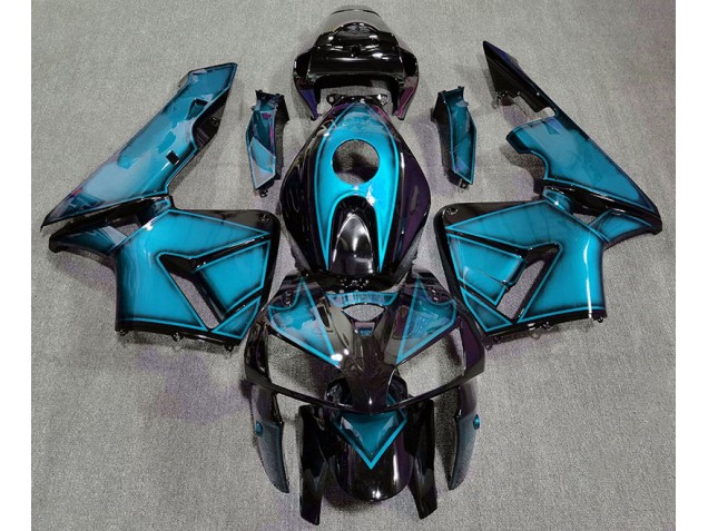 2005-2006 Deep Light Blue CBR600RR Fairings 2005-2006 Deep Light Blue CBR600RR Fairings