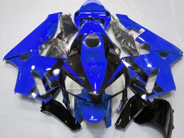 2005-2006 Gloss Blue & Black Design CBR600RR Fairings