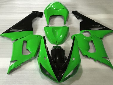 2005-2006 Gloss Green & Black ZX6R Fairings
