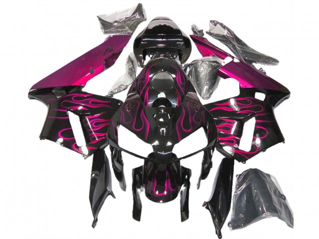 2005-2006 Gloss Pink Flame CBR600RR Fairings 2005-2006 Gloss Pink Flame CBR600RR Fairings