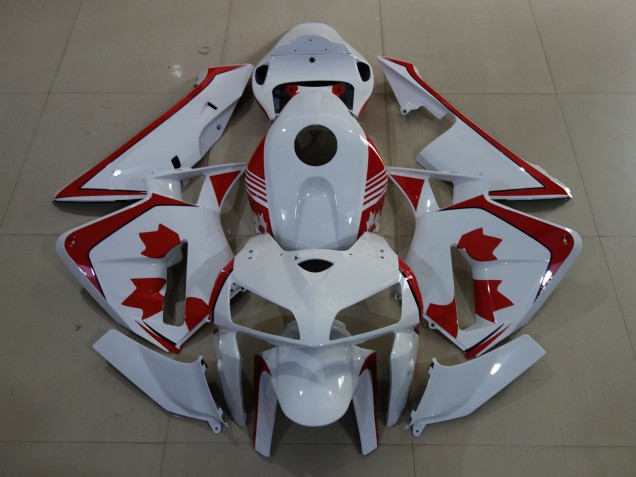2005-2006 Gloss White Canada CBR600RR Fairings 2005-2006 Gloss White Canada CBR600RR Fairings