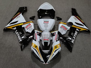 2005-2006 Gold Playboy ZX6R Fairings