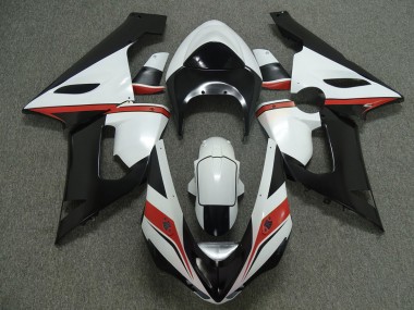 2005-2006 Red White and Black ZX6R Fairings