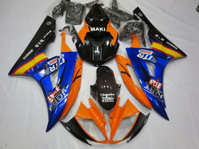2006-2007 Blue Orange R6 Fairings 2006-2007 Blue Orange R6 Fairings