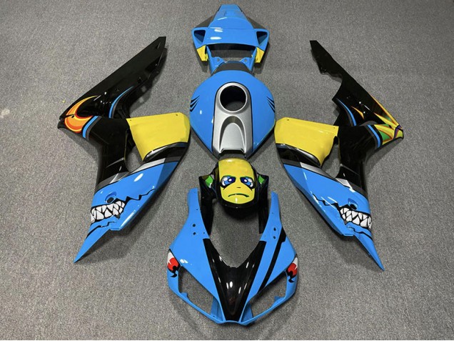2006-2007 Blue Shark CBR1000RR Fairings 2006-2007 Blue Shark CBR1000RR Fairings