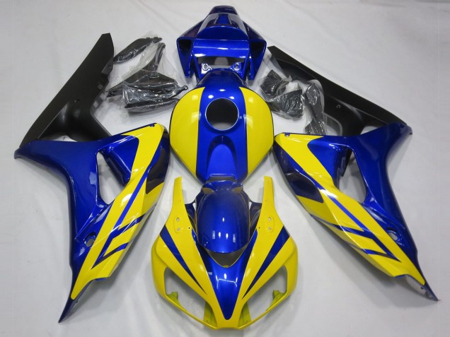2006-2007 Blue and Yellow CBR1000RR Fairings 2006-2007 Blue and Yellow CBR1000RR Fairings